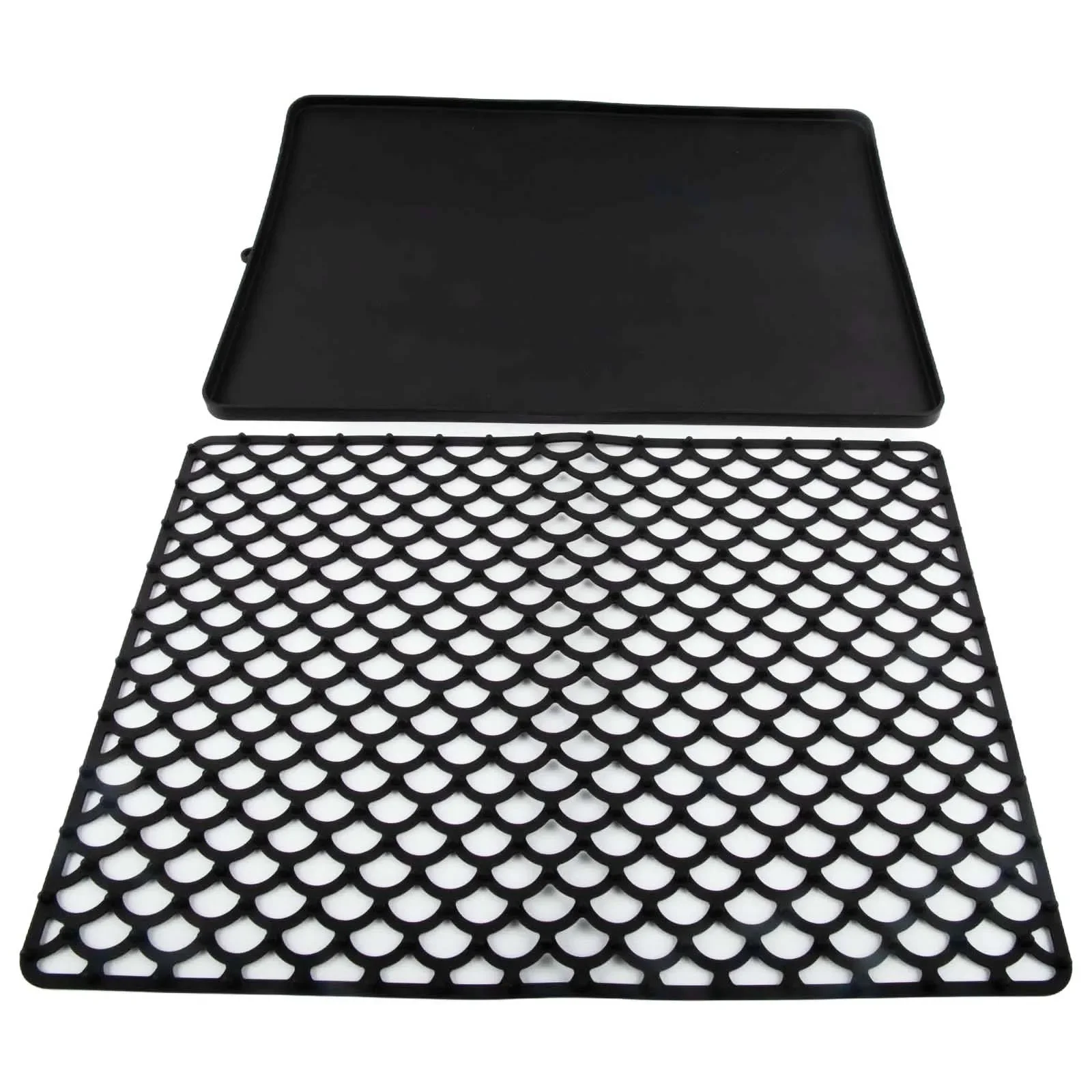 Home Organization Absorbent Kitchen Mat Double Layer Absorbent Drying Mat Non-Slip Dish Mat Coffee Machine Mat