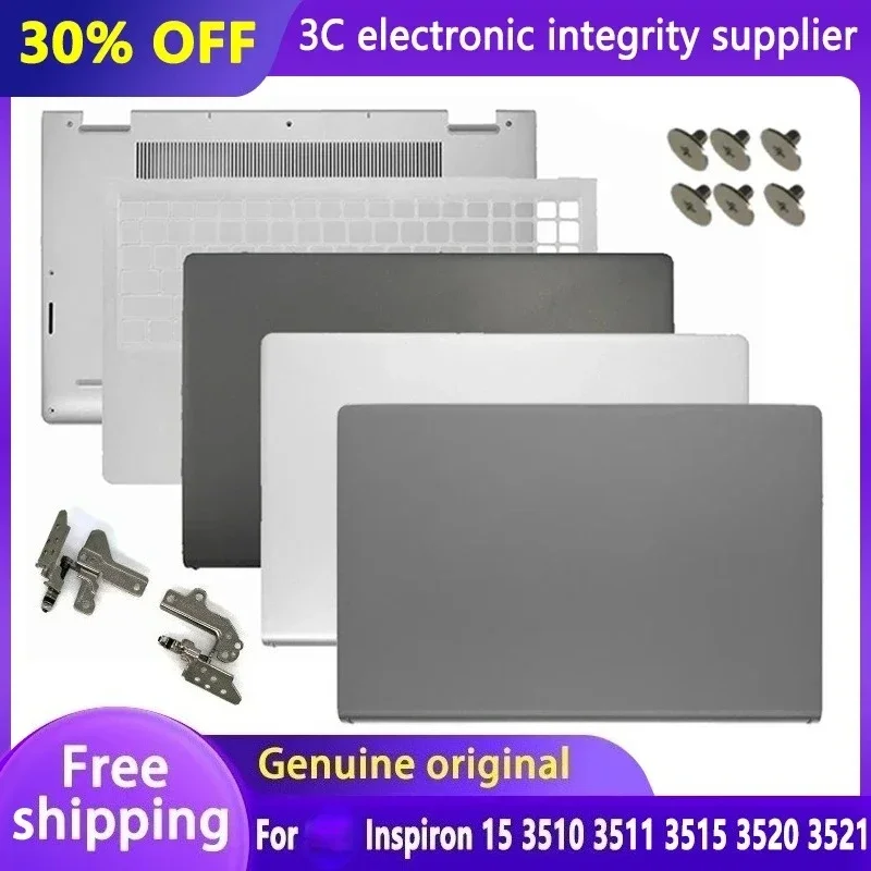 

New For Inspiron 15 3510 3511 3515 3520 3521 LCD Back Cover Bezel Palmrest Bottom Case TOP Case 0T4MT1 DDM9D 0WPN8 09WC73