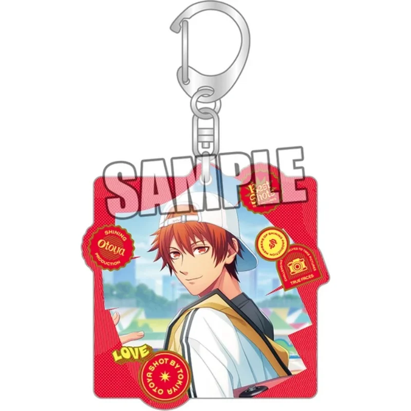 Uta no Prince-sama 6CM Double Sided Printed Acrylic Keychain Cute Figure Key Ring Backpack Hanging Ornament Birthday