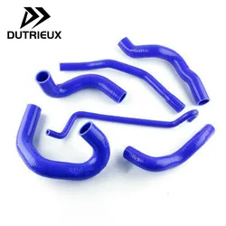 For 2005-2010 Ford Mustang GT 4.6L / Shelby 5.4L V8 MT 2006 2007 2008 2009 Silicone Radiator Hoses Pipe Tube Kit 6Pcs