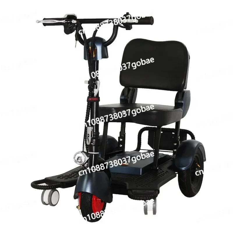 

Small folding electric tricycle, adult family travel electric vehicle