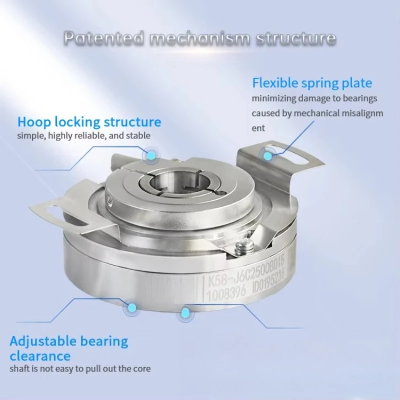 Hollow shaft encoder 15-22mm K58 incremental rotary price encoder resolution up to 28800
