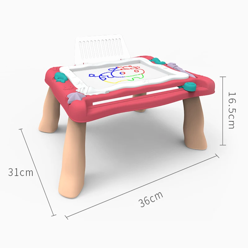 لعبة لوح رسم مغناطيسي ملون وكتابات للأطفال ، كتابة ، رسم ، أداة مرحلة ما قبل المدرسة ، هدية للأطفال