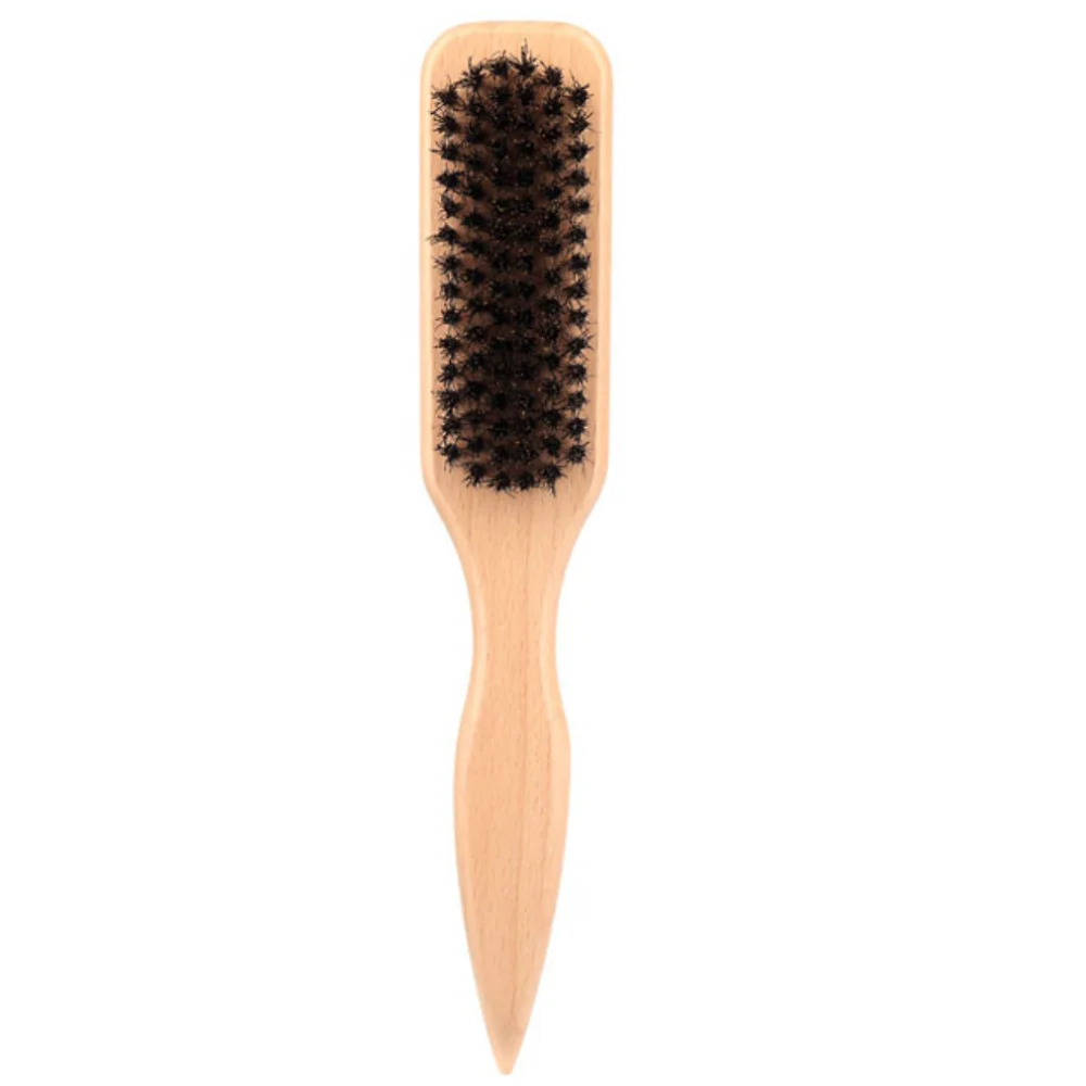 Slick Back Hair Brush Smoothing Flyaways Hairdressing Comb Backcombing Edge Control Hair Styling Brush For Sleek Ponytail Bun
