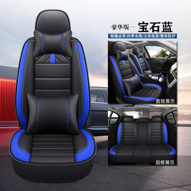 Universal Full Car Seat Cover For OPEL Astra K Insignia Zafira Antara Grandland X CORSA Vectra B Mokka Auto Accessories Interior view 4