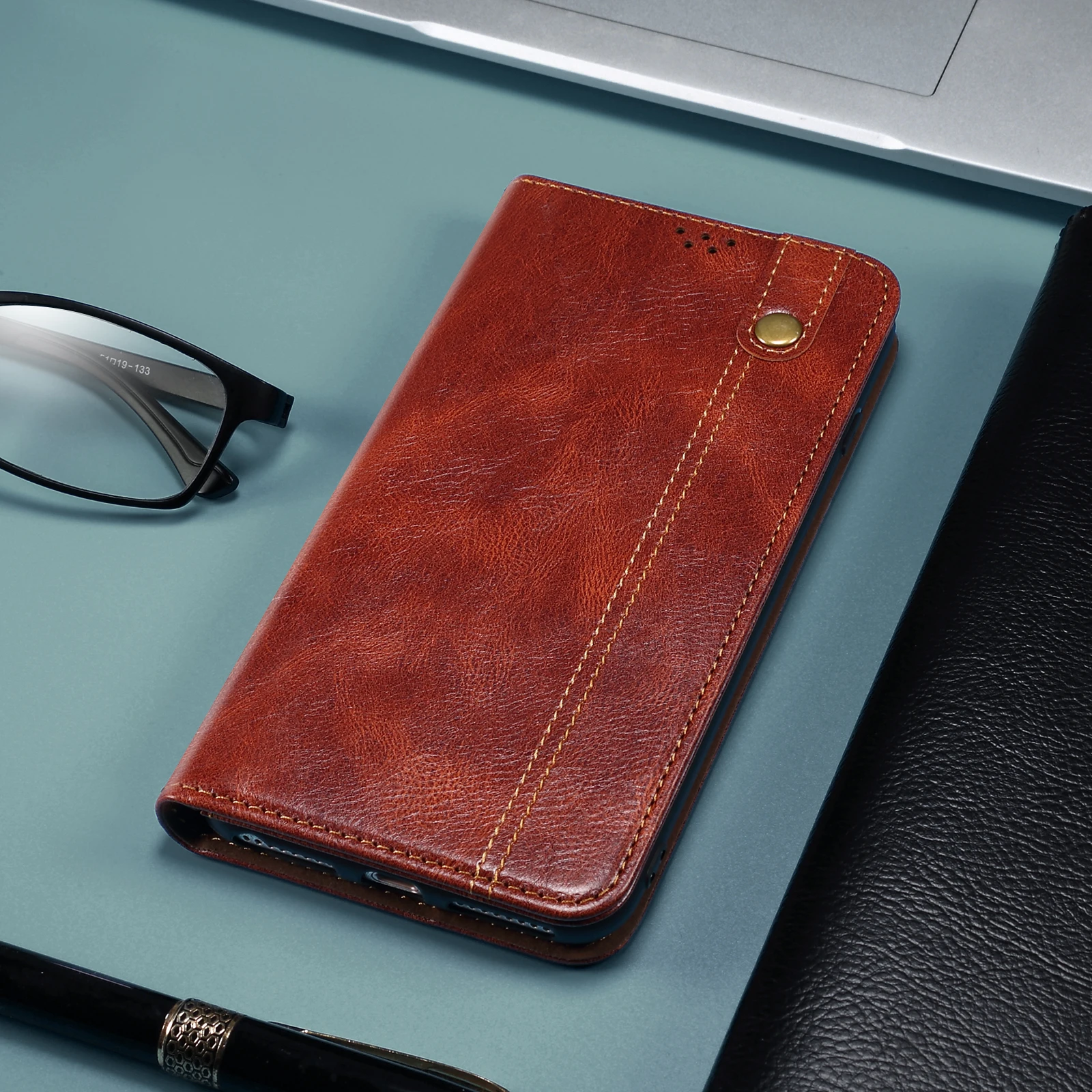 Leder Flip Wallet Fall Für Samsung Galaxy S25 S23 S22 S21 S20 FE S24 Plus S25 Ultra Buch Fall Karten Halter funda Schützen Abdeckung