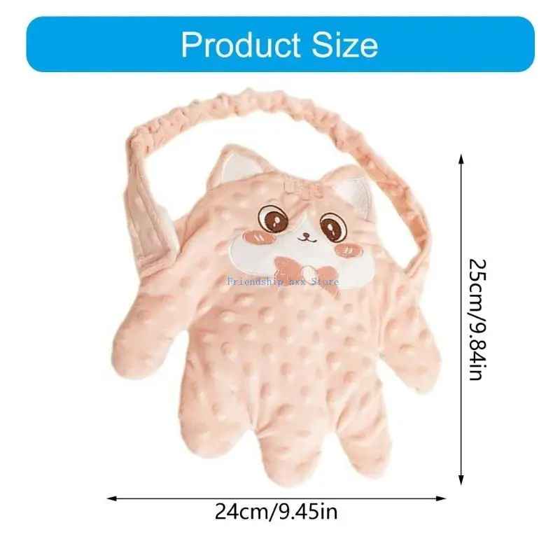 f1cb นุ่มและสบายทารกนอนหลับผู้ช่วยอารมณ์ตัวเองของเล่นตุ๊กตาของเล่นด้วยฟังก์ชั่นการตบเบา ๆ