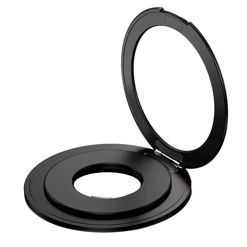 Universal Tablet Stand 360-Degree Rotating Desktop Stand Folding Adhesive Desktop Stand Black-AAAE