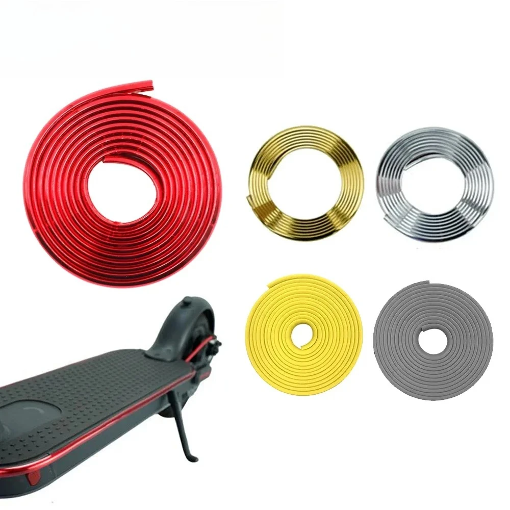 Kickscooter Body Anti-collision Strips for Xiaomi M365 Pro Decorative Strip Bumper Protective Parts Electric Scooter Accessories