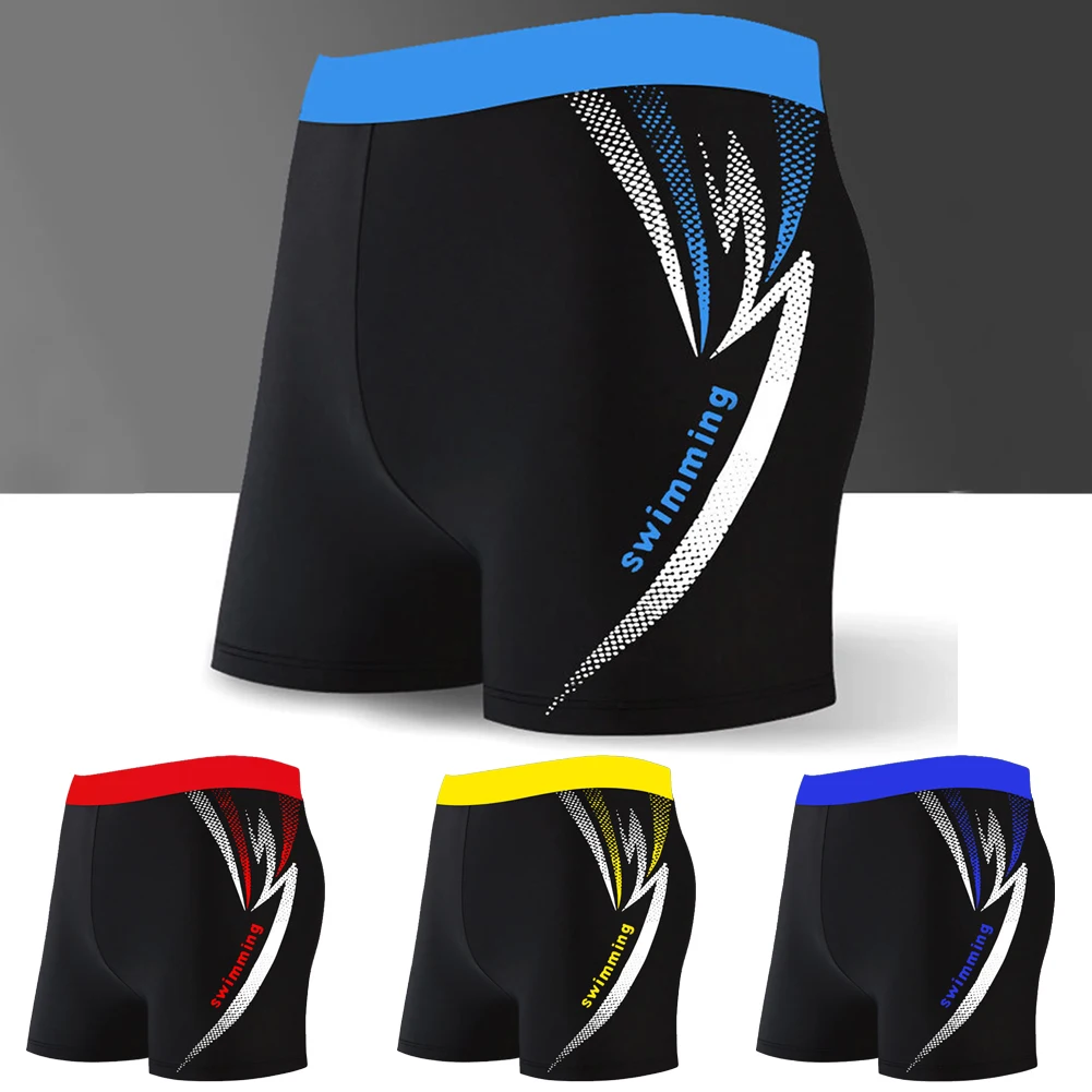 بدلة سباحة للرجال ملابس سباحة للرجال ملابس داخلية فائقة النعومة للاستحمام على الشاطئ سراويل داخلية مريحة عالية المرونة