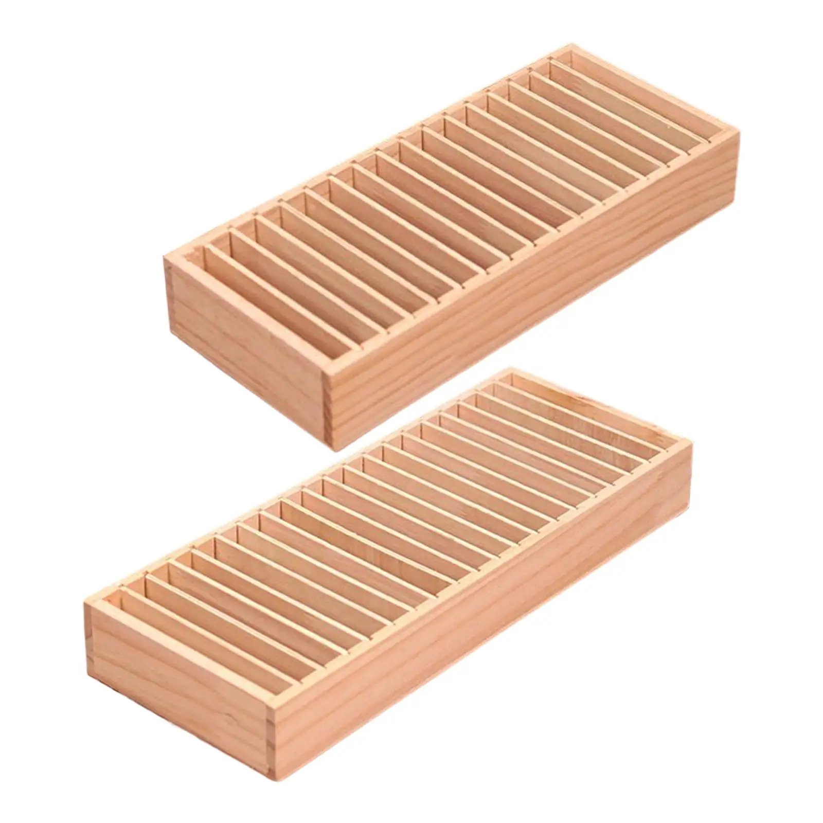 Wood Headband Holder Bracelets Storage Display Box for Jewelry Shop Display Display Accessory Lightweight Professional Durable