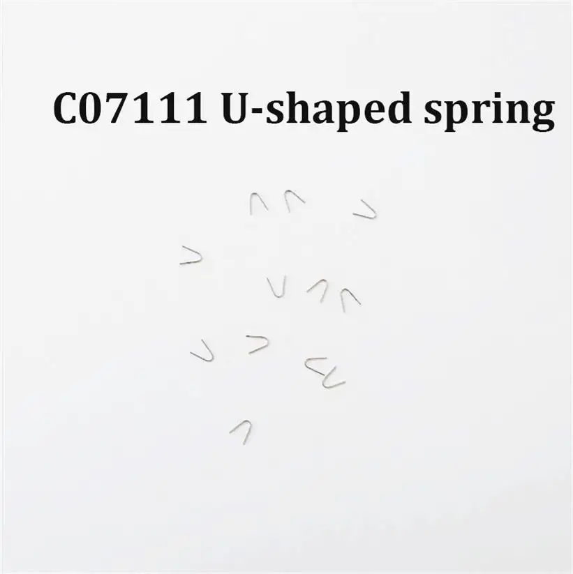 Watch Accessories Suitable For CO7111 Movement Strip Clamp Plate U-shaped Spring c07111 Mechanical Movement Repair Parts