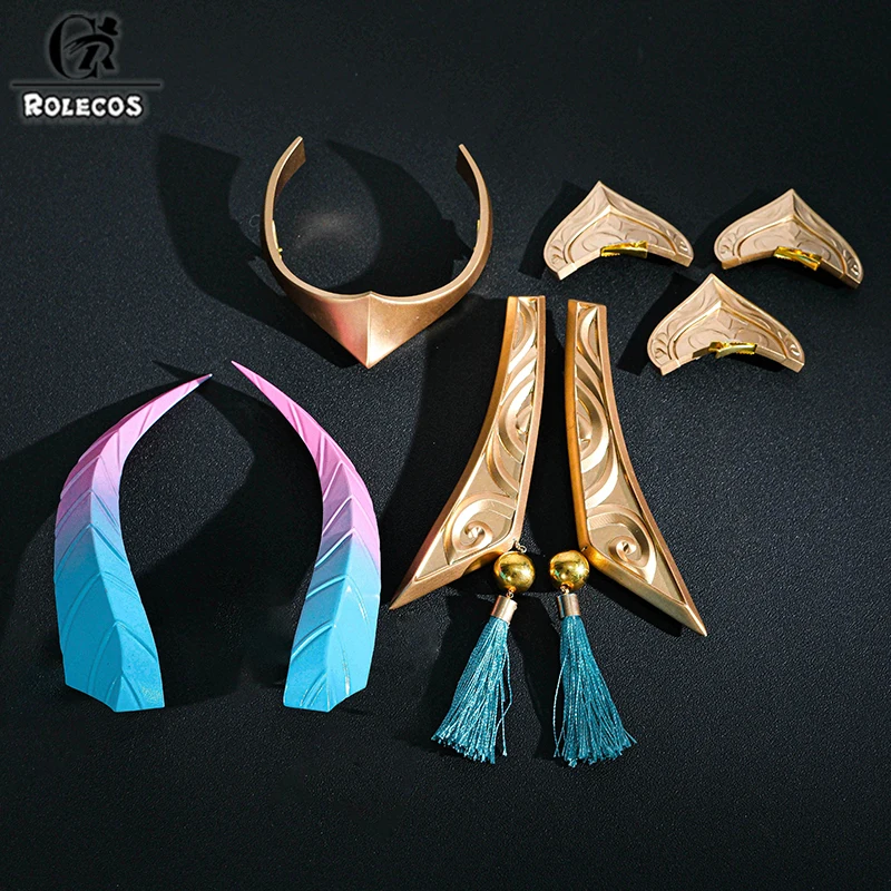 ROLECOS Game Lol Spirit Blossom Zyra Cosplay Costume Zyra Sexy Dress Halloween Women Dress Uniform Fullset Outfit view 6