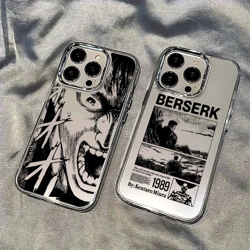 

Berserk Anime For POCO F6 F5 C75 C65 C61 X7 X6 X5 X4 X3 M6 M5S M4 M3 M2 Pro Plus Transparent Soft Phone Case