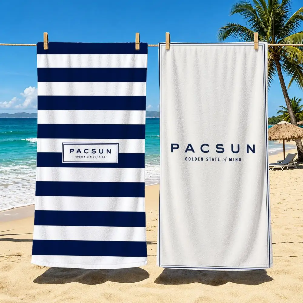 Brand P-PacSun P-Private L-Label Towel Towel beach towel, quick drying absorbent bath towel for Swim,Gym,Camping,Outdoor hot