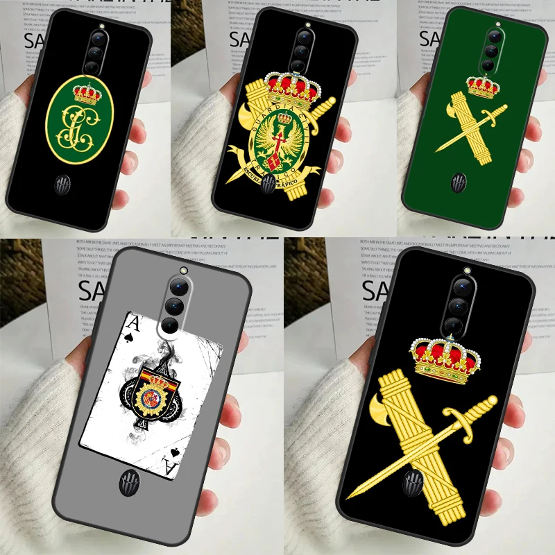 Spain National Police logo Case For ZTE Nubia Red Magic 8S 8 9 Pro Plus Red Magic 6 7 Pro 6S 7S Pro 5G 5S 6R Funda