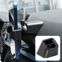 Universal Car Phones Holder Charger Stand Base Accessories for Skoda Citigo Rapid Octavia 1 2 3 Roomster Superb 3 Vision E