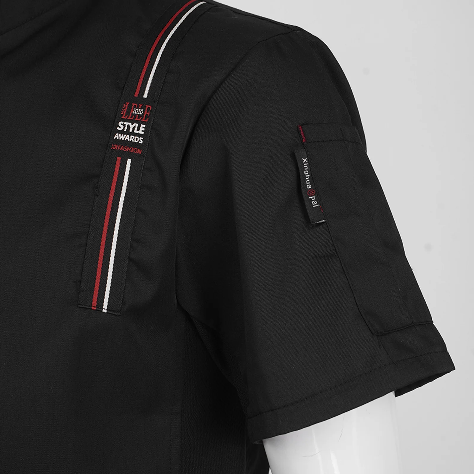 Casaco de chef dos homens roupas uniforme restaurante cozinha cozinha trabalho casaco garçom jaquetas uniforme profissional macacão outfit