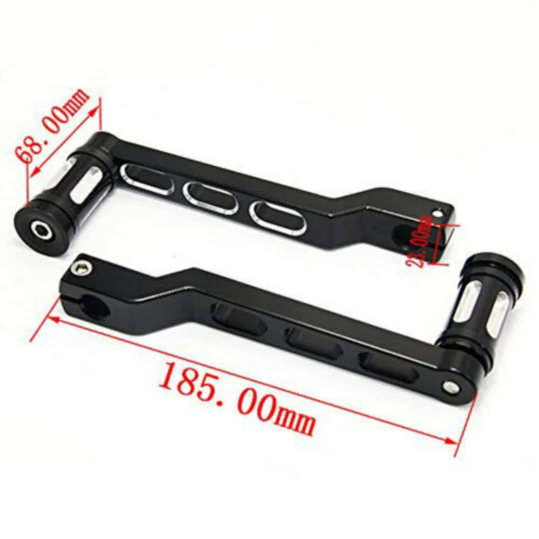 Nuoxintr 25 مللي متر CNC دراجة نارية المقود القبضات مسند القدمين حافة قطع رافعة تحول شيفتر الوتد ل هارلي الإنزلاق الطريق الملك الخامس قضيب سوفتيل