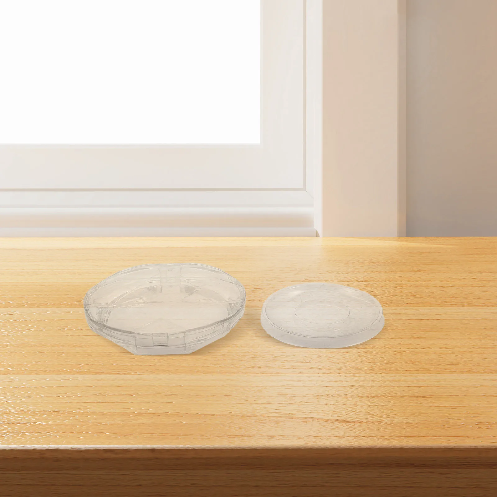 

10Pcs Eyelash Storage Case Round Plastic Lash Organizer Empty Container for Travel Eyelash Box Eye Lash Container