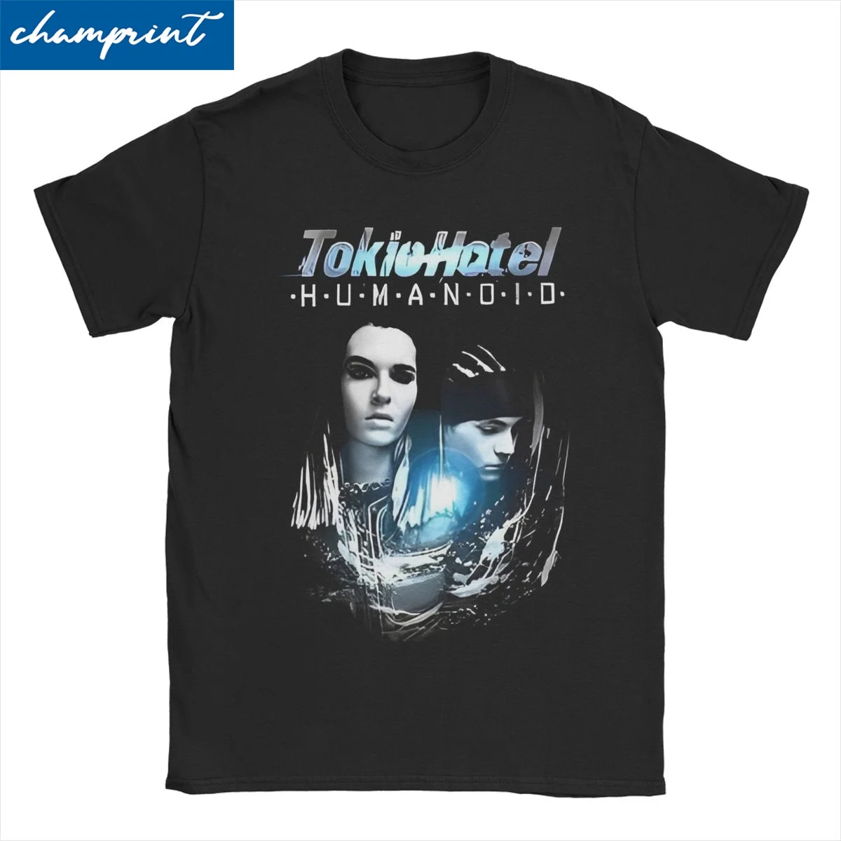 Humanoid Tokio Hotel T-Shirts Men Women Rock Band Tour Novelty Cotton Tees Crew Neck Short Sleeve T Shirts Plus Size Clothes