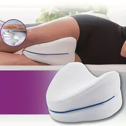 Memory Cotton Leg Pillow Sleeping Orthopedic Sciatica Back Hip Joint Pain Relief Thigh Leg Pad Cushion Home Memory Foam