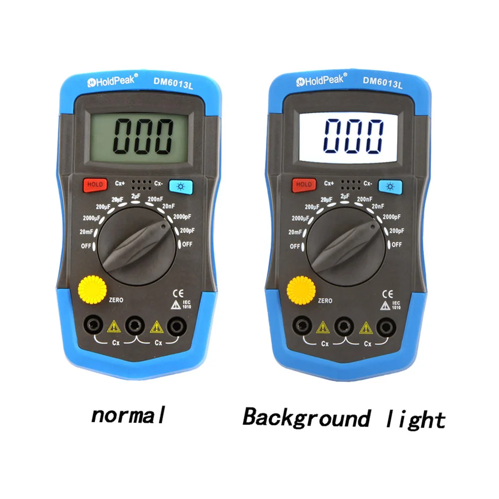 DM6013L High Precision Professional Capacitor Meter  Measuring Capacitance Resistance Capacitor Circuit Tester Measurement tools