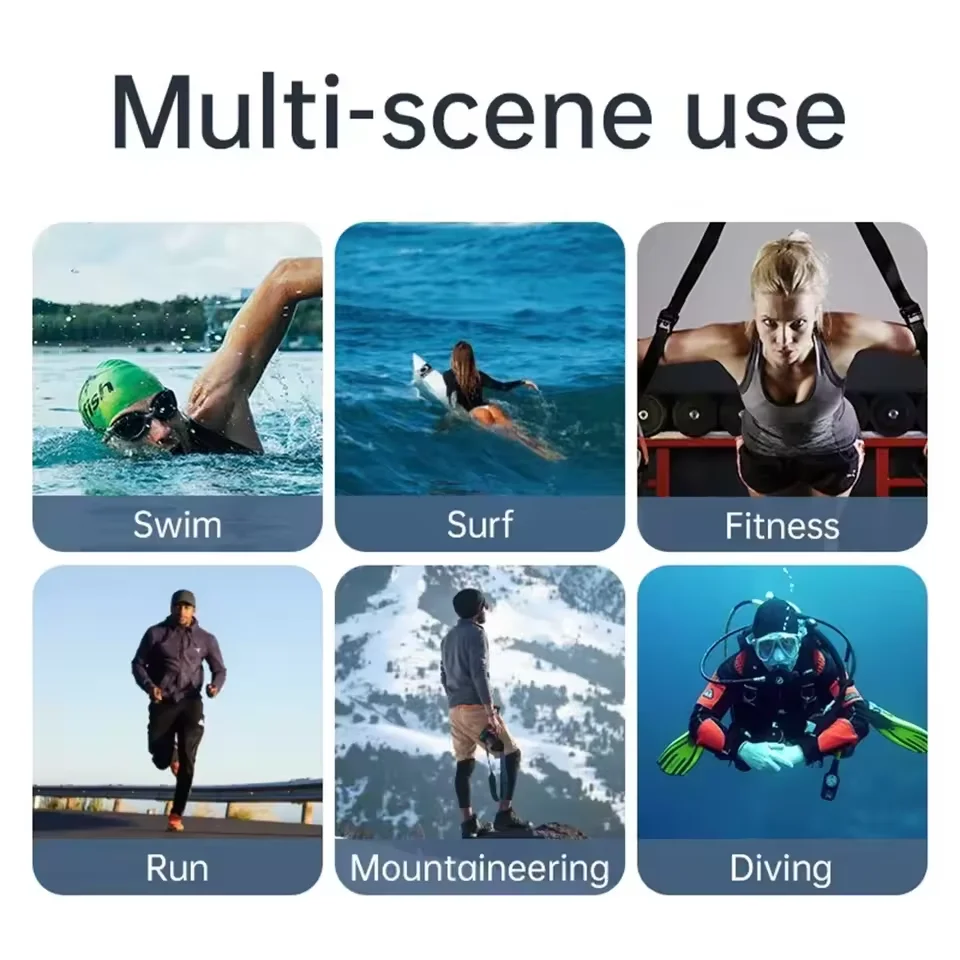 Knochenleitungs-Kopfhörer IPX8 MP3 32GB Bluetooth 5.3 Kabelloser Schwimm-Kopfhörer mit Mikrofon Wasserdicht für Sport und Fitness 2026