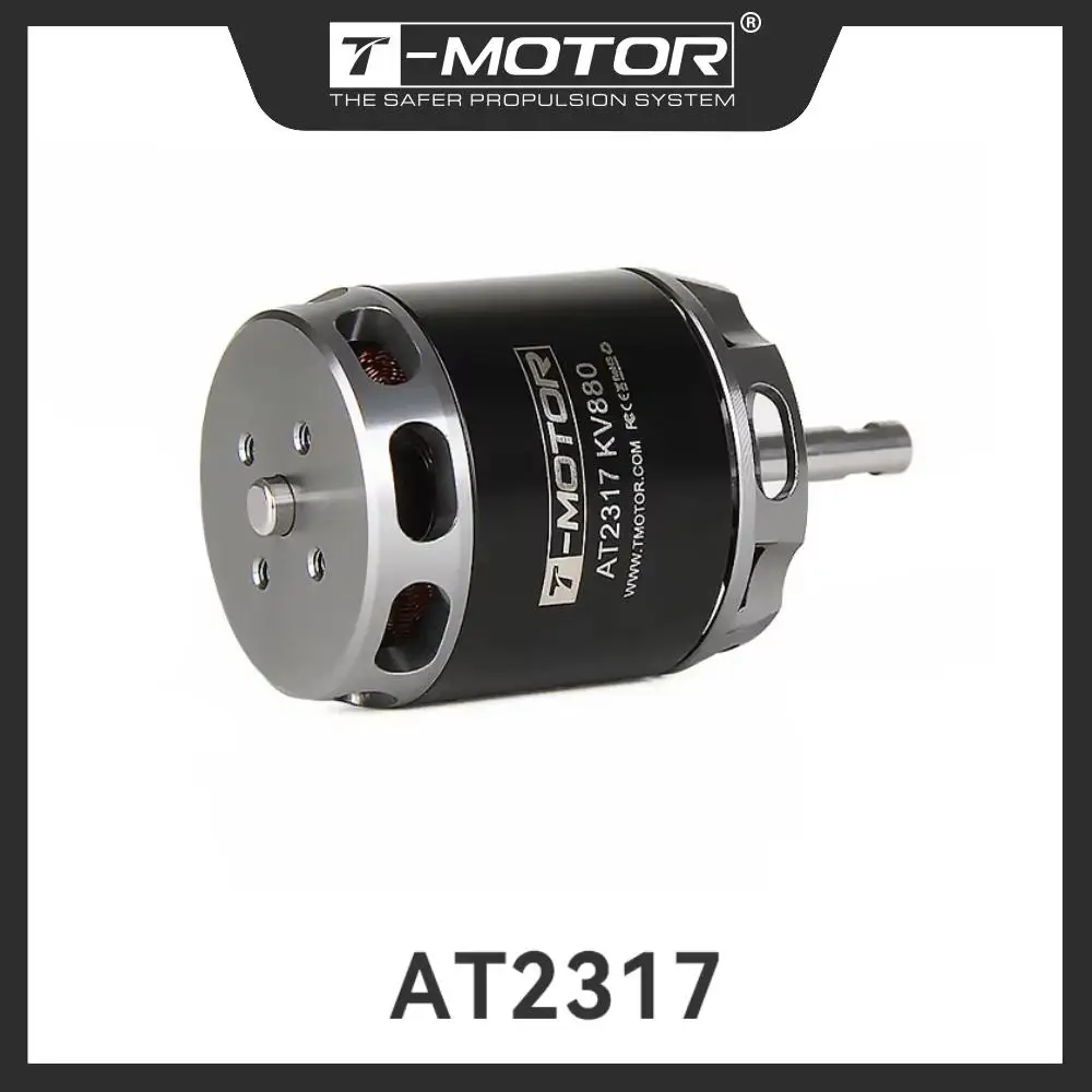 

T-MOTOR AT2317 Длинный вал Открытый 3D-тренажер Планер Мотор-KV1400/KV880/KV1250 для мультикоптеров Детали гоночного дрона DIY ЧАСТЬ