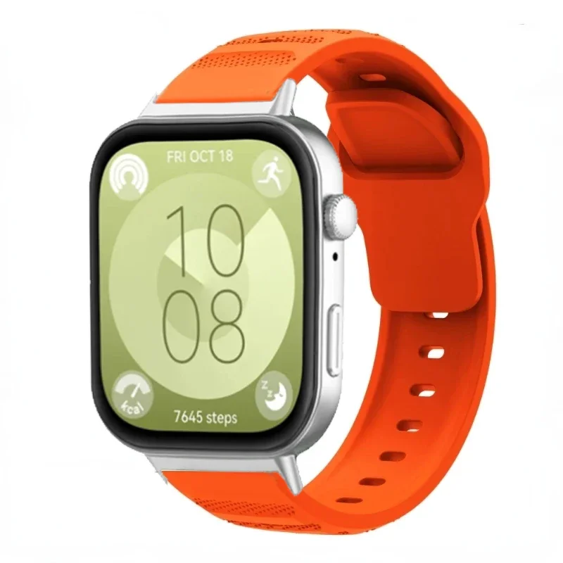Silicone Strap for Huawei Watch Fit 4 Pro Smartwatch Soft Bracelet Wristband for Huawei Watch Fit 4 Breathable Replacement Belt