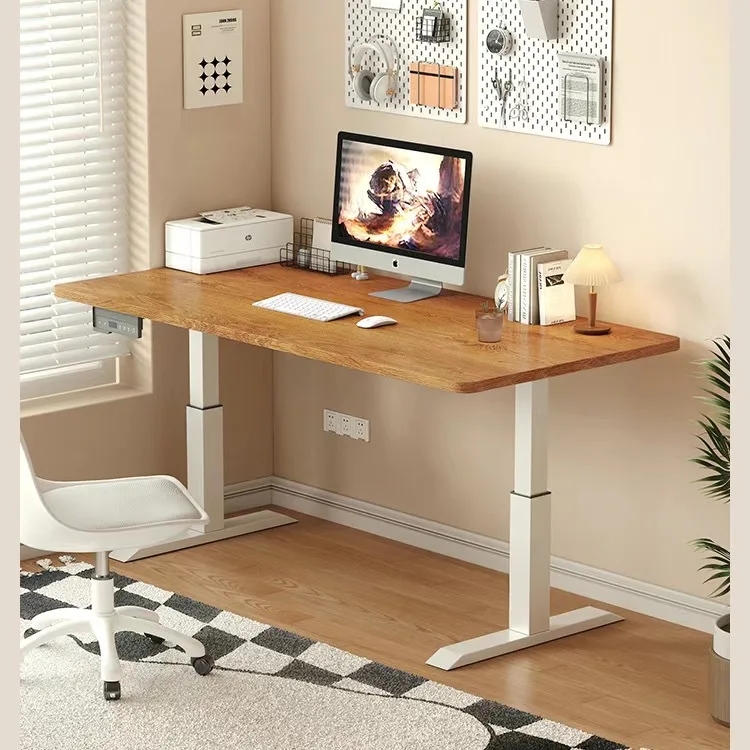 App Control & Cable Management Smart Sit Stand Desk - Electric Height Adjustable Workstation W/ Memory Presets