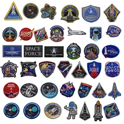 Outdoor Bag Accessories Alien Falcon Astronaut Space Exploration Endurance Embroidery STS Discovery No. Apollo Astronaut Patch