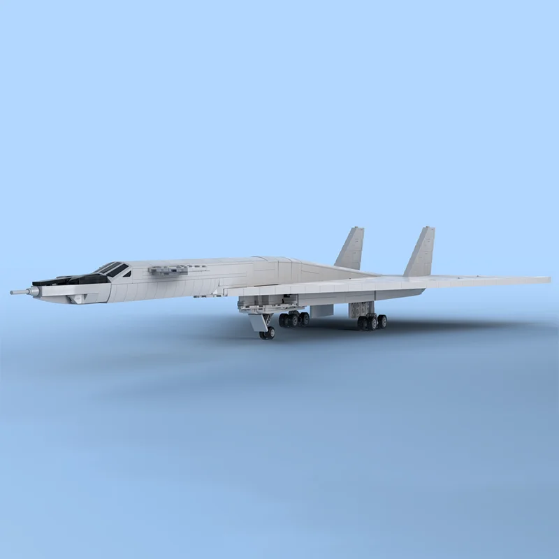 1964 stücke MOC XB Valkyrie Änderung Iconsed Modell Bausteine Montieren DIY Idee Spielzeug Ziegel Weihnachten Geschenk Kinder Geburtstag