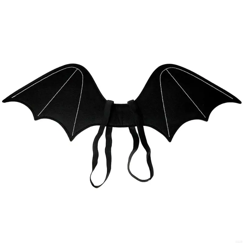 H58E Halloween Bat Wing Bat Trang phục Phụ kiện dành cho cô gái trẻ Halloween Wing Trang phục Phụ kiện cho vai trò Cosplay