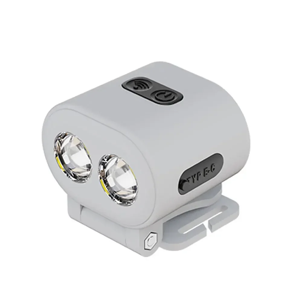 Multi-function Mini Camping Cap Lamp  Light LED Headlamp Induction Headlight USB Rechargable Smart Cap Clip Wrist Light