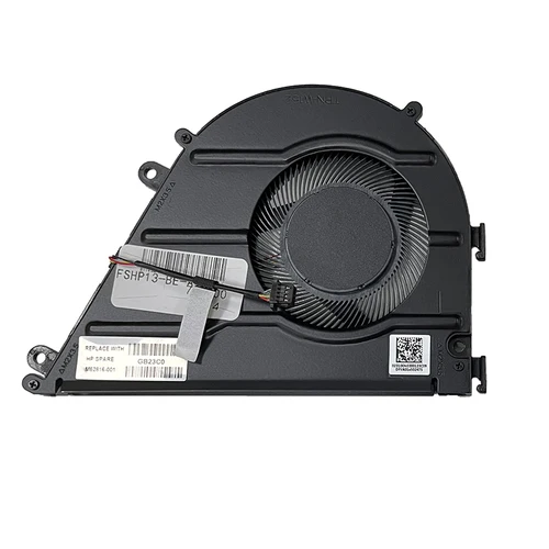 Imagen 2 del producto Ventilador de refrigeración para ordenador portátil, dispositivo de ventilación para HP 13-BE TPN-W152 2021 Star 13Air M52816-001, nuevo