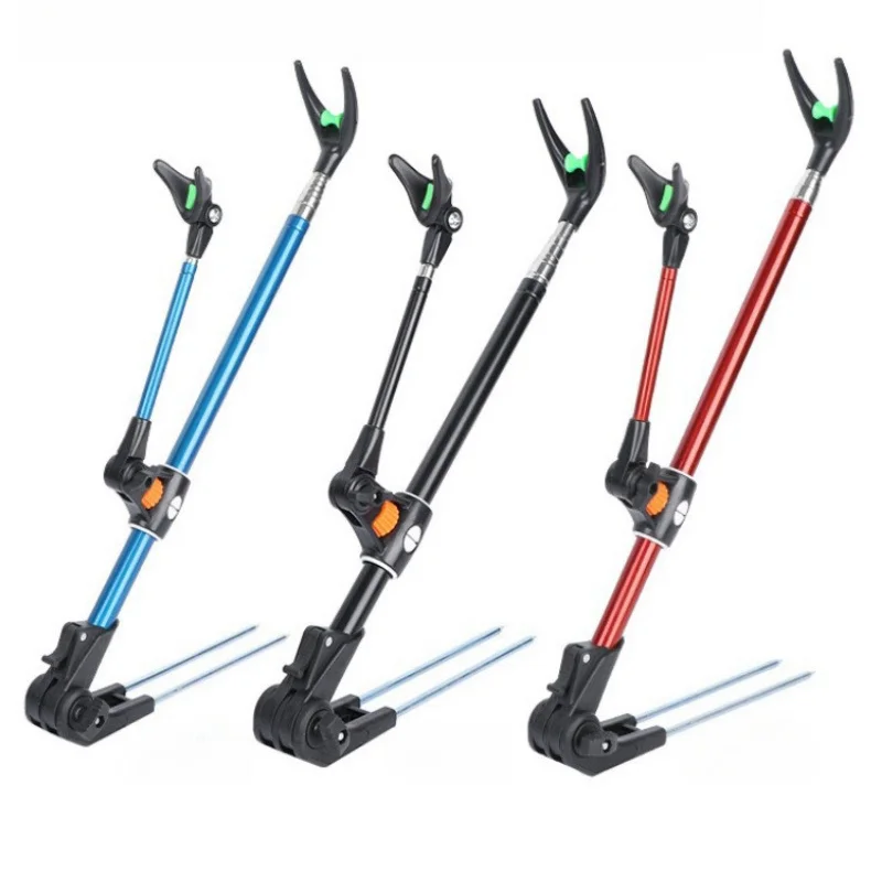 

1.7M/2.1M/2.4M Stainless Steel Thickened Telescopic Fishing Rod Bracket Fishing Rod Dual Purpose Bracket Fishing Rod Holder