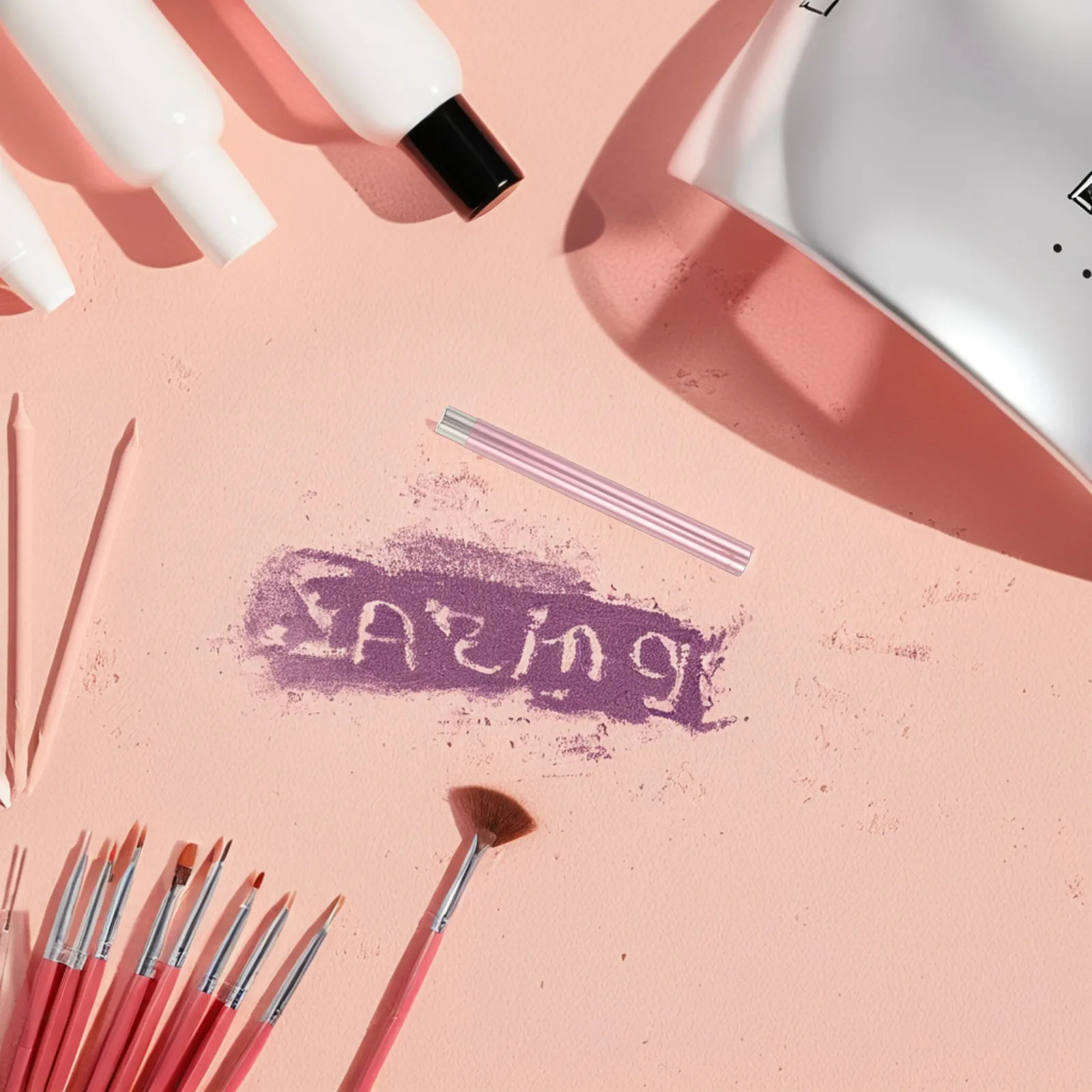 Bastão Magnético em Gel para Nail Art Olho de Gato, Ferramenta de Manicure com Cabo Antiderrapante para Salão e Uso Doméstico, Aplicador de Esmalte pa