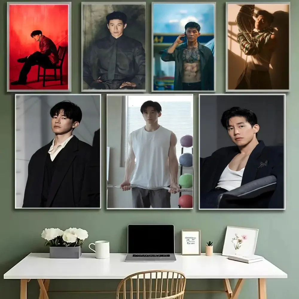 Celebrity K-Kim M-Moo Yeol Poster Iconic Poster Wall Art Print Poster Decorative Mural Home Decor Gift Unframed