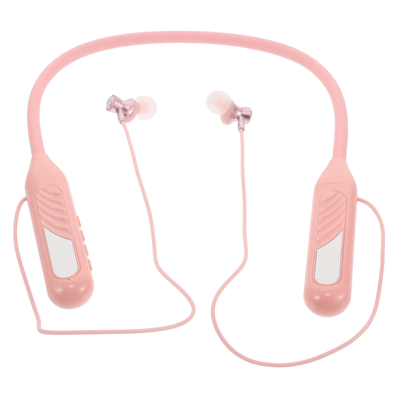 

Wireless Neckband Headphones Card Slot Digital Screen Long Playtime Sport Gaming Earbuds Lightweight Wireless Earphones