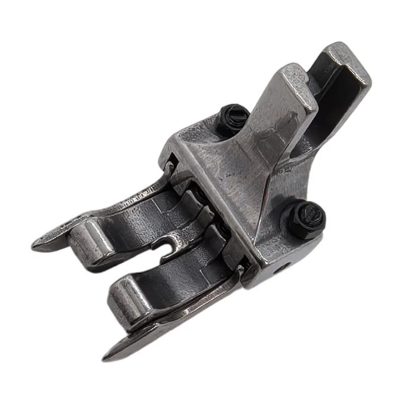 New Double-blade Left and Right Flange Presser Foot All-steel Adjustable Height Medium and Thick Material Sewing Machine Parts