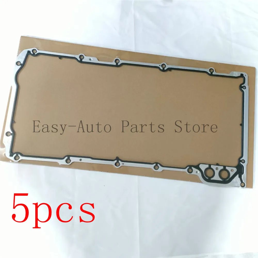 

5PCS Engine Oil Pan Gasket fit Chevrolet Camaro Impala Savana Express 1500 2500 3500 Buick Cadillac Pontiac 5.3 5.7 6.0 12612350