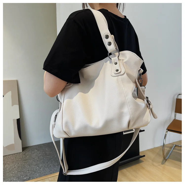 Fashion Hobo Handbag Large Capacity Shoulder Bags Female Tote Bag Ladies Soft Leather Handbags Messenger Bags Women Shopper Bag