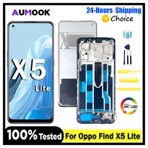 Bilashmart 6.43AMOLED Display Oppo Find X5 Lite 5G LCD Display Touch Screen Digitizer Oppo Find X5 Lite 5G LCD CPH2371 LCD Display