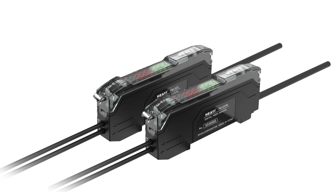 مضخم مستشعر الألياف الضوئية عالي السرعة من سلسلة FM E23 مع استجابة فائقة السرعة لحماية الدائرة الصخرية الصلبة #5