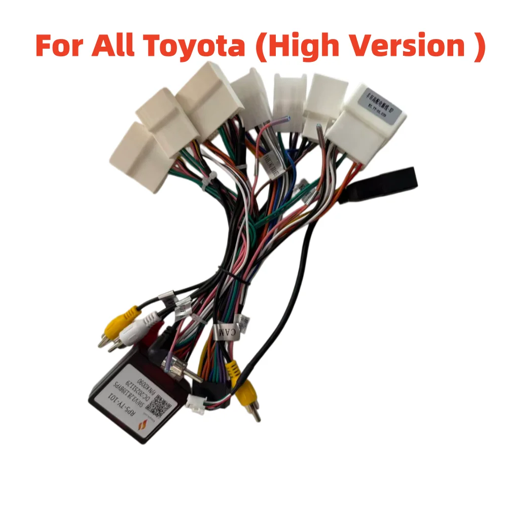 

Кабель RP5-TY-101 Plug&Play для Android для всех моделей Toyota (высокая комплектация): Prius, HIGHLANDER, PRADO 120, REIZ, MARK HARRIER, LAND CRUISER 200