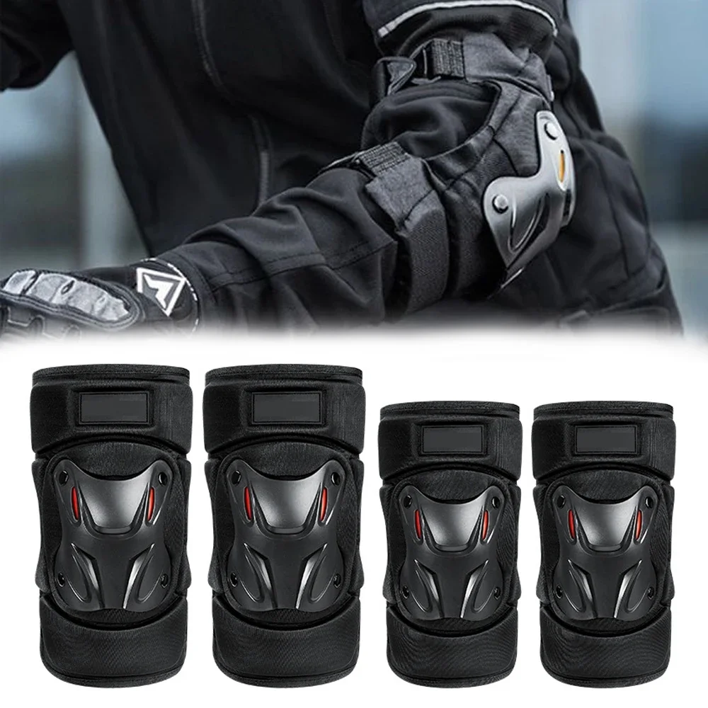 1Pair Skating Protective Gear Adult Knee & Elbow Pads for Roller Skating Skateboarding,Skate Pads Adult Knee Pads for Men Women