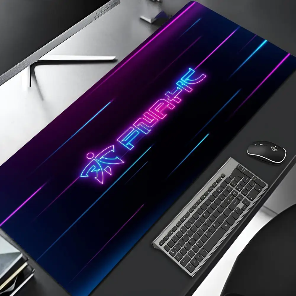 FnaticS Alfombrilla de ratón para juegos Borde de bloqueo Computadora grande Gamer Valorant Alfombrilla de ratón de Arte de goma grande Alfombrilla de escritorio para computadora portátil