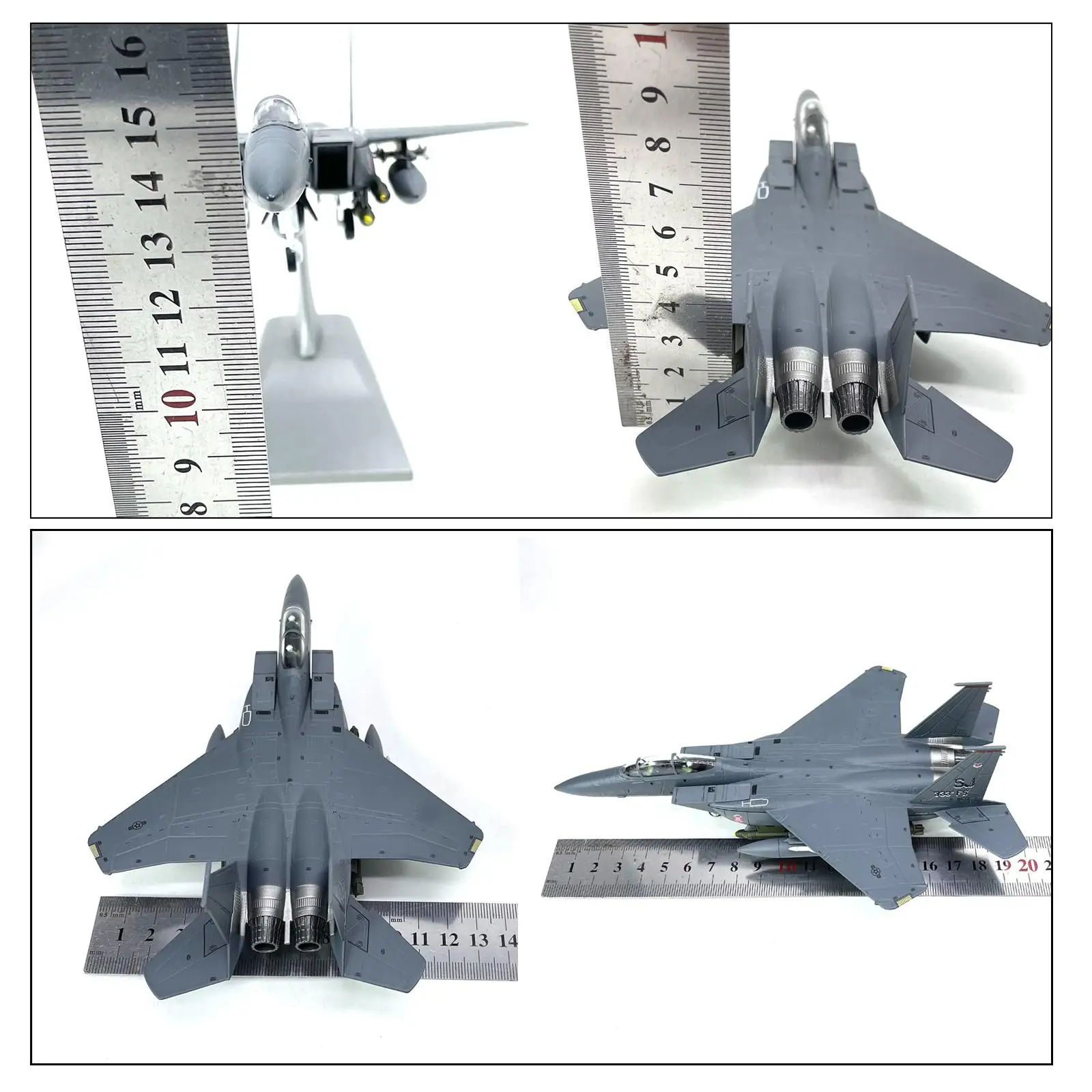 Model Pesawat F 15E Skala 1:100 untuk Souvenir Koleksi Rumah