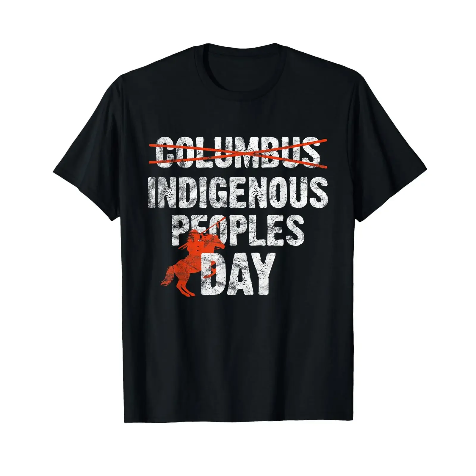 Indigenous Peoples Day Not Columbus Native Indian T Shirt vintage Washed Top For Everyday Wear Unisex Comfortable streetwear